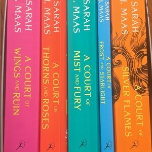 Colorful Book Set by Sarah J. Maas